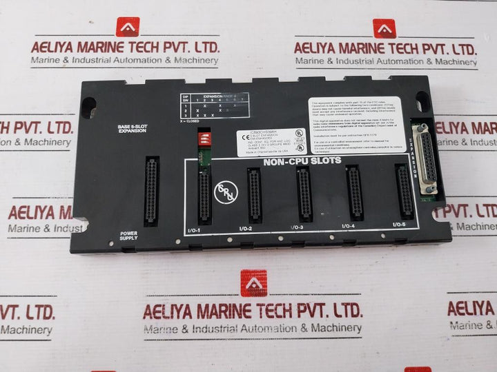 Ge Fanuc Ic693chs398h 5-slot Expansion Base