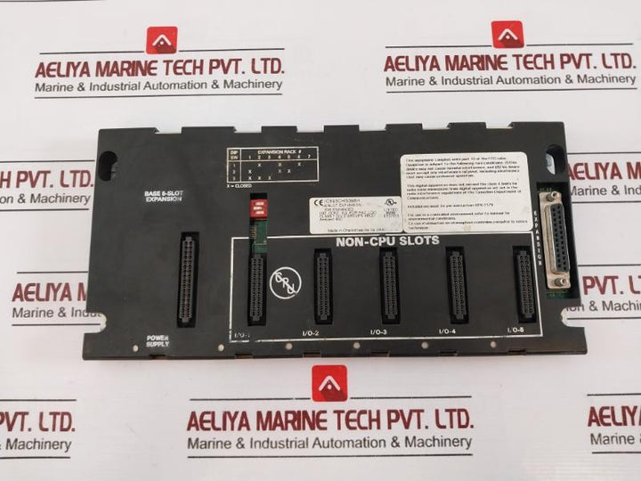 Ge Fanuc Ic693chs398h 5-slot Expansion Base, Emi Enhanced