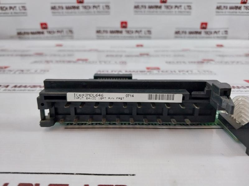 GE FANUC IC693MDL646 Input Module 24 VDC 44A751199-001 R01/2