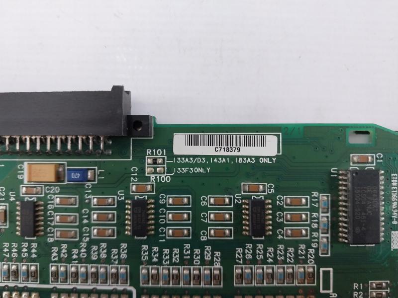 Ge Fanuc 44A751199-001 Pcb For 16 Points P/N Input Module 24 Vdc Ic693Mdl646