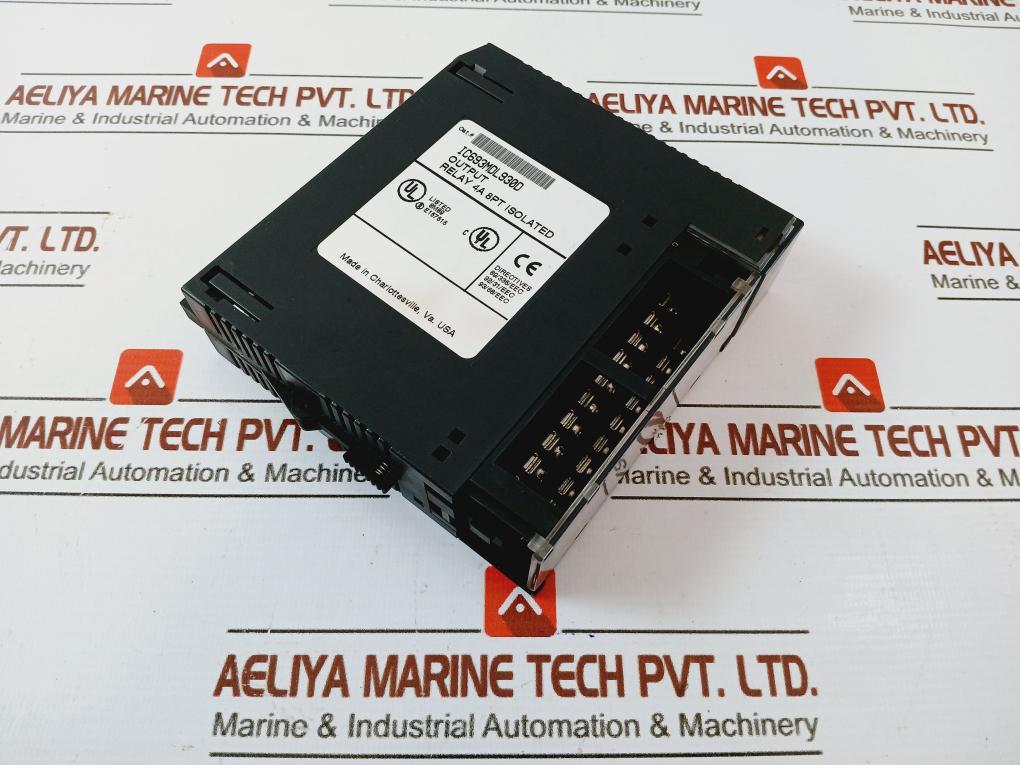 Ge Fanuc Ic693mdl930d Output Relay 24vdc 120/240vac 4a 8pt Isolated
