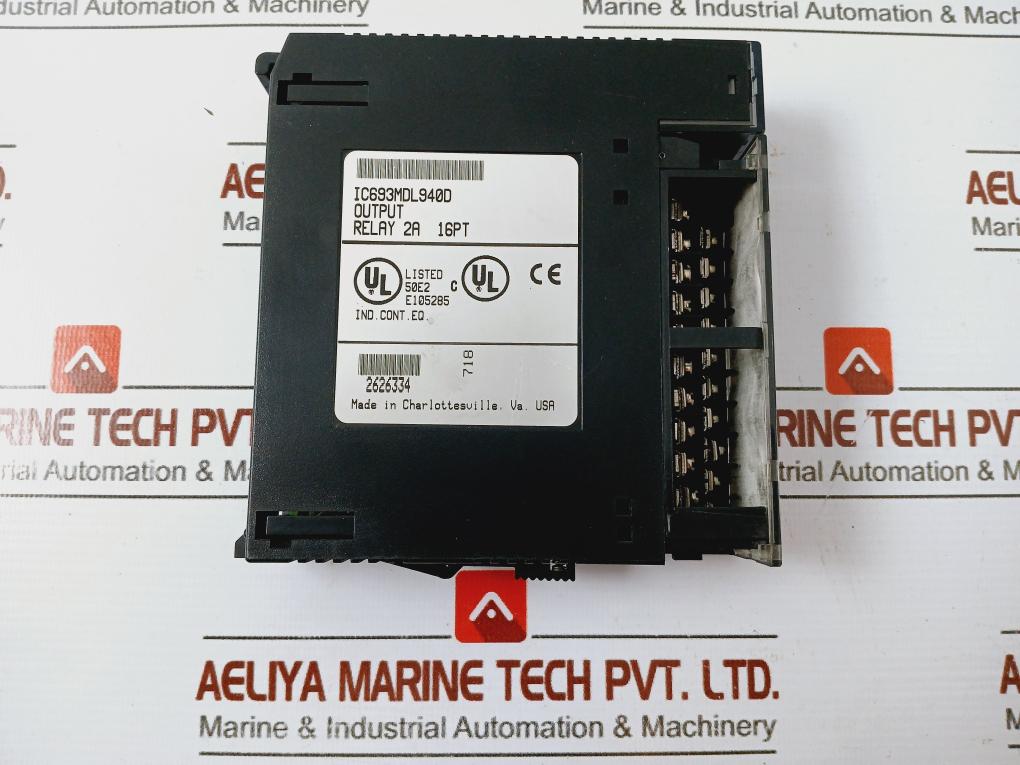 Ge Fanuc Ic693mdl940d Output Relay 24vdc 16pt