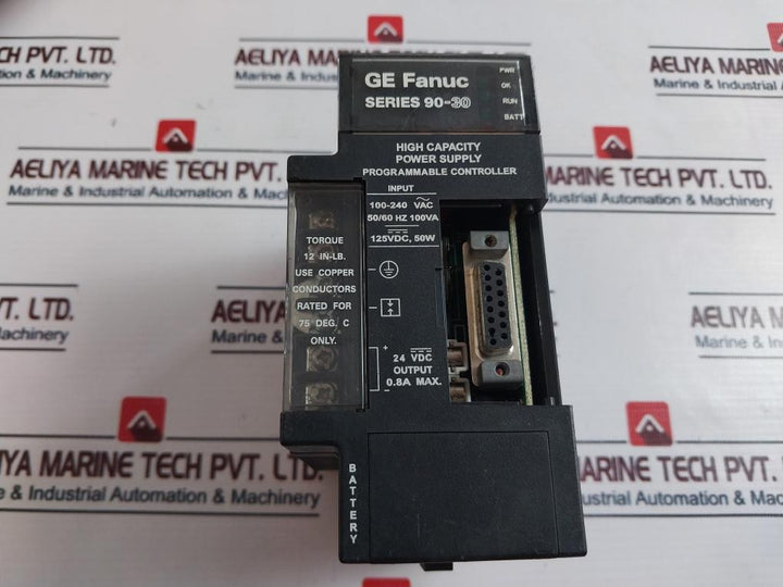Ge Fanuc Ic693pwr330g Power Supply Module 100-240 Vac