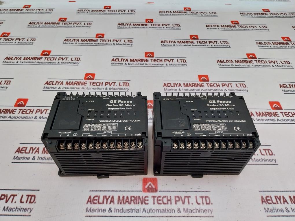Ge Fanuc Ic693uex011rp1 Programmable Controller Fanuc-series 90 Micro Expansion Unit