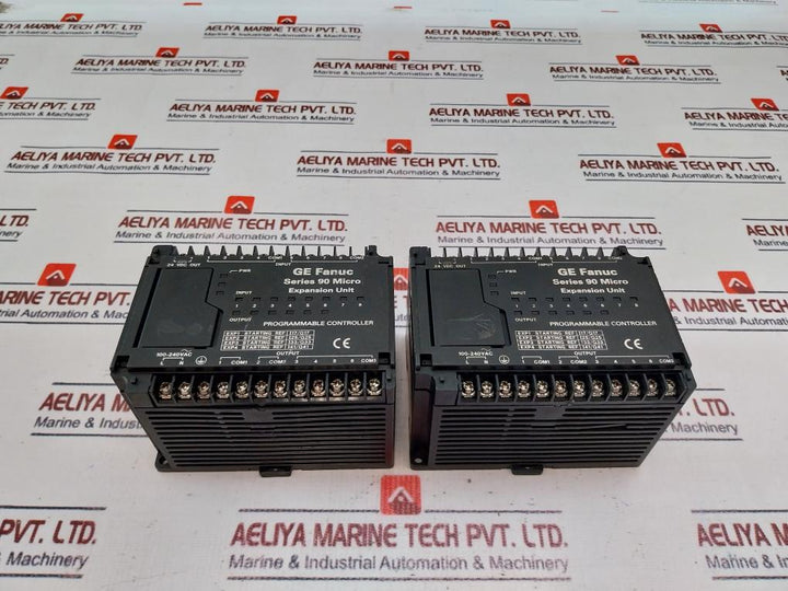 Ge Fanuc Ic693uex011rp1 Programmable Controller Fanuc-series 90 Micro Expansion Unit