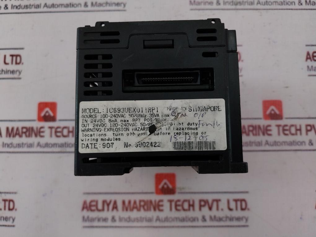 Ge Fanuc Ic693uex011rp1 Programmable Controller Fanuc-series 90 Micro Expansion Unit