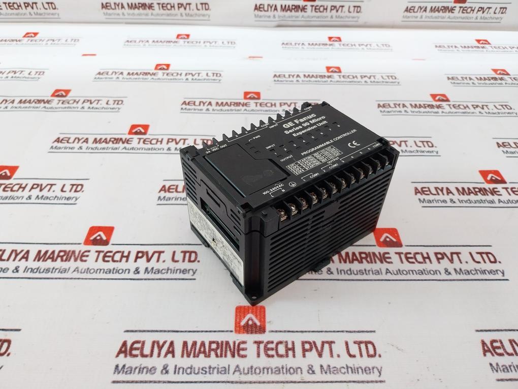 Ge Fanuc Ic693uex011rp1 Programmable Controller Fanuc-series 90 Micro Expansion Unit