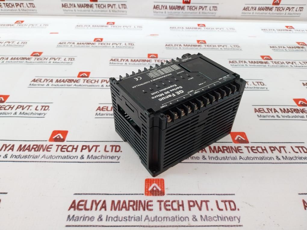Ge Fanuc Ic693uex011rp1 Programmable Controller Fanuc-series 90 Micro Expansion Unit