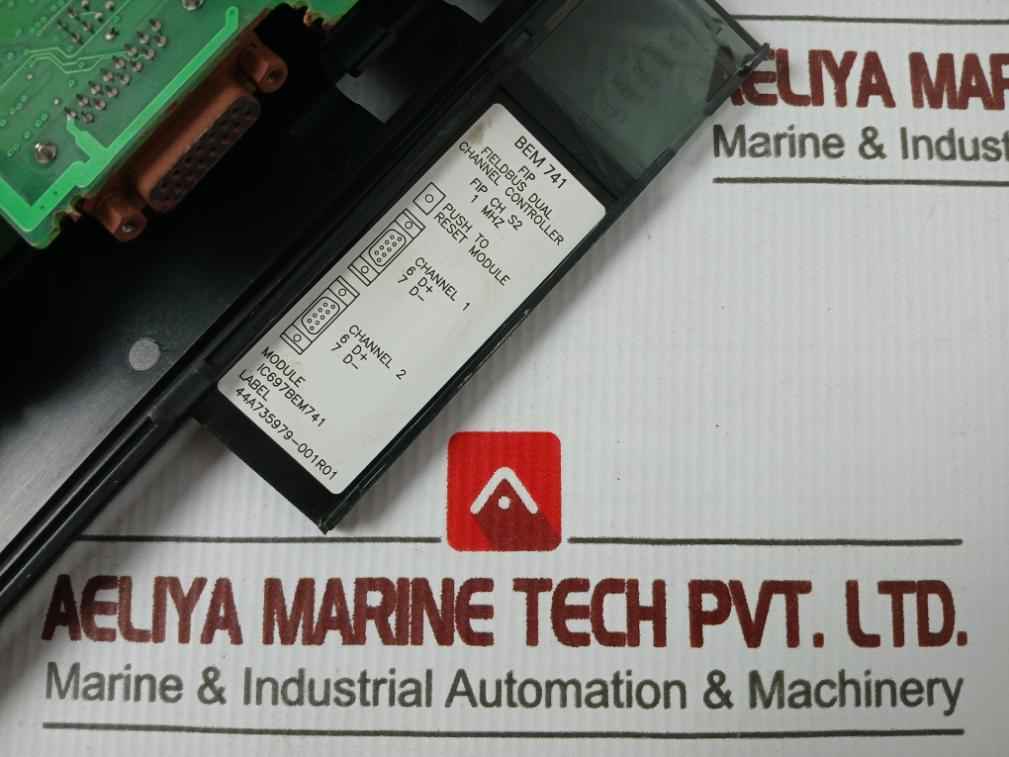 Ge Fanuc Ic697Bem741-be Fip Fieldbus Controller 44A735979-001R01