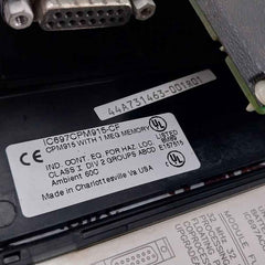 Ge Fanuc Ic697Cpm915-cf Central Processor Unit 44A735200-g0 1