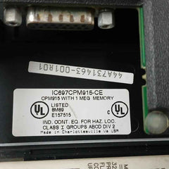 Ge Fanuc Ic697Cpm915 Plc Central Processor Unit Cpm915 With 1 Meg Memory 94V-0