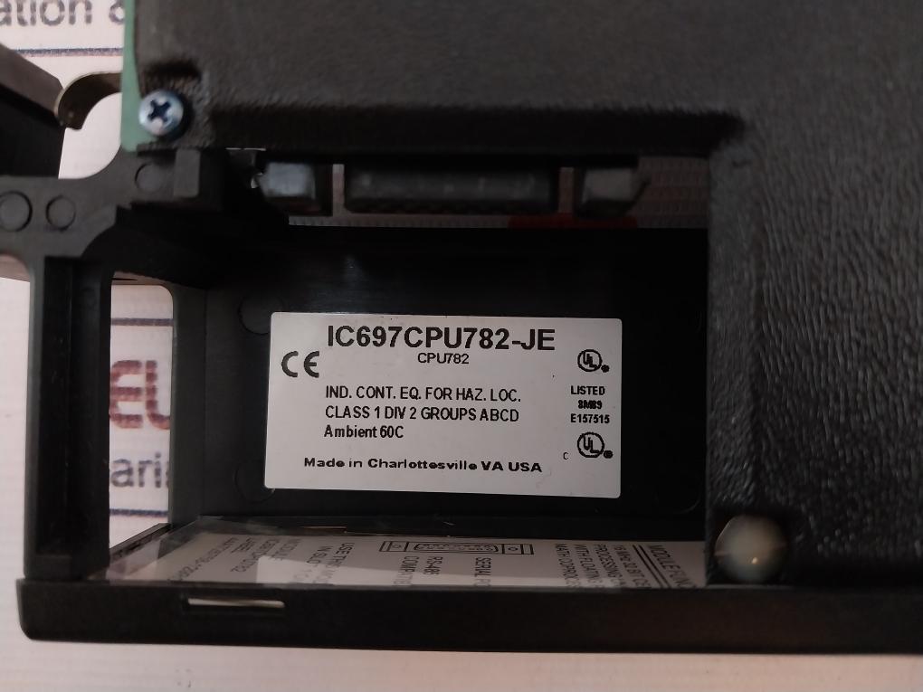 GE Fanuc Ic697cpu782-je Central Processor Unit
