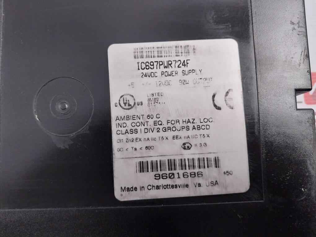 Ge Fanuc Ic697Pwr724F Plc Power Supply Module Ic697Bem711N D4C7A4 Ic697Mdl740