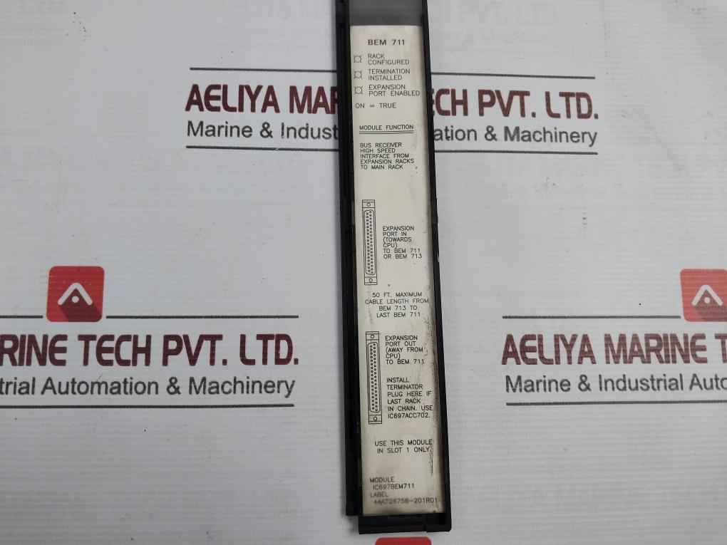 Ge Fanuc Ic697Pwr724F Plc Power Supply Module Ic697Bem711N D4C7A4 Ic697Mdl740