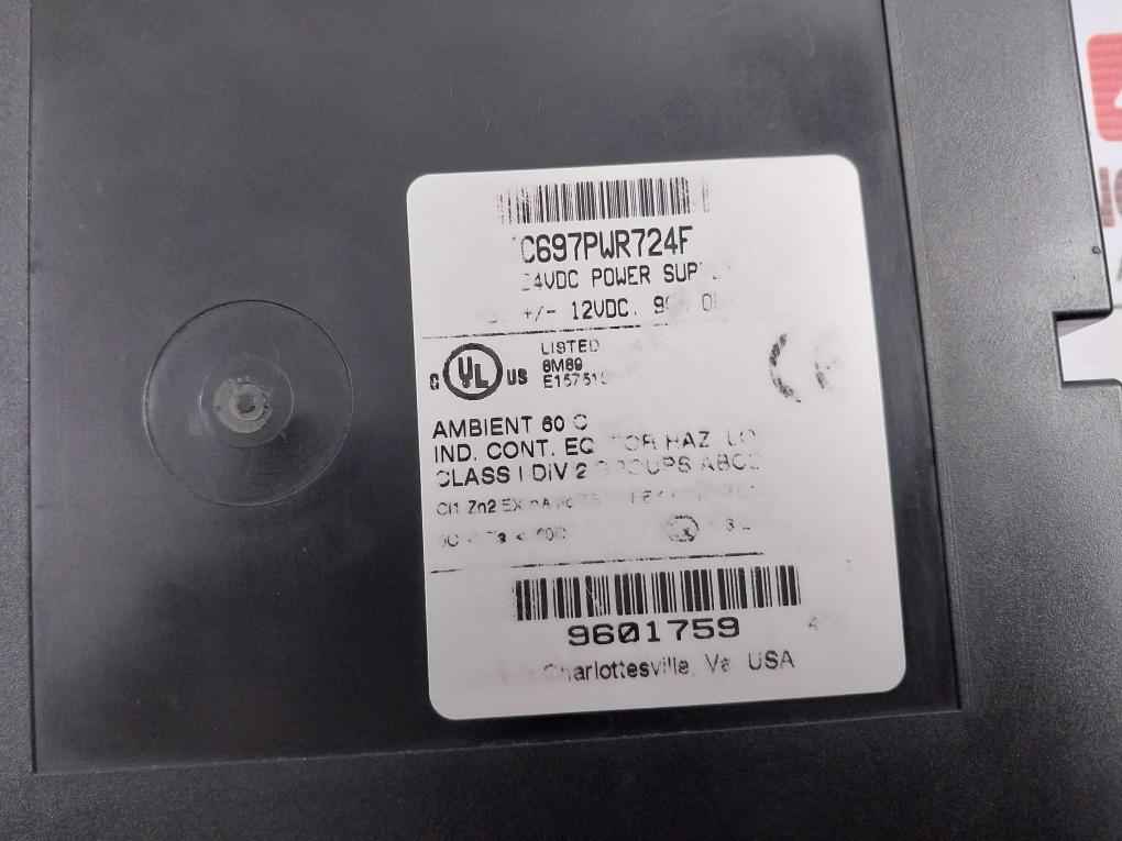 Ge Fanuc Ic697Pwr724F Plc Power Supply Module Ic697Bem713J Ic697Bem733 10Ma/Pt