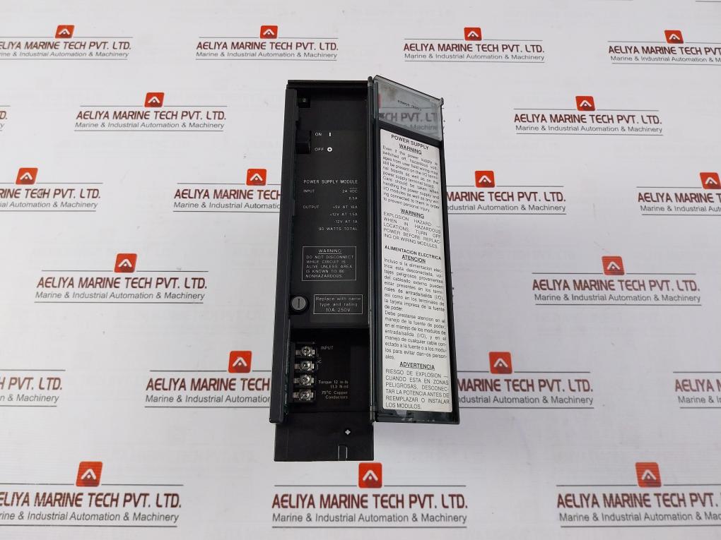 Ge Fanuc Ic697Pwr724F Plc Power Supply Module Series: 90-70 24Vdc 6.5A 90W