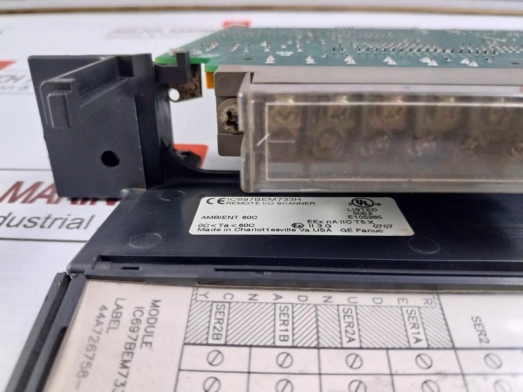 Ge Fanuc Ic697Pwr724F Plc Power Supply Module Series: 90-70 24Vdc 6.5A 90W