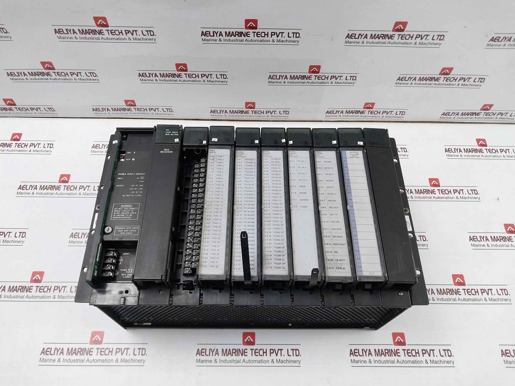 Ge Fanuc Ic697Pwr724F Power Supply Module Ic697Bem711 24 Vdc +5V At 18A 90 Watts