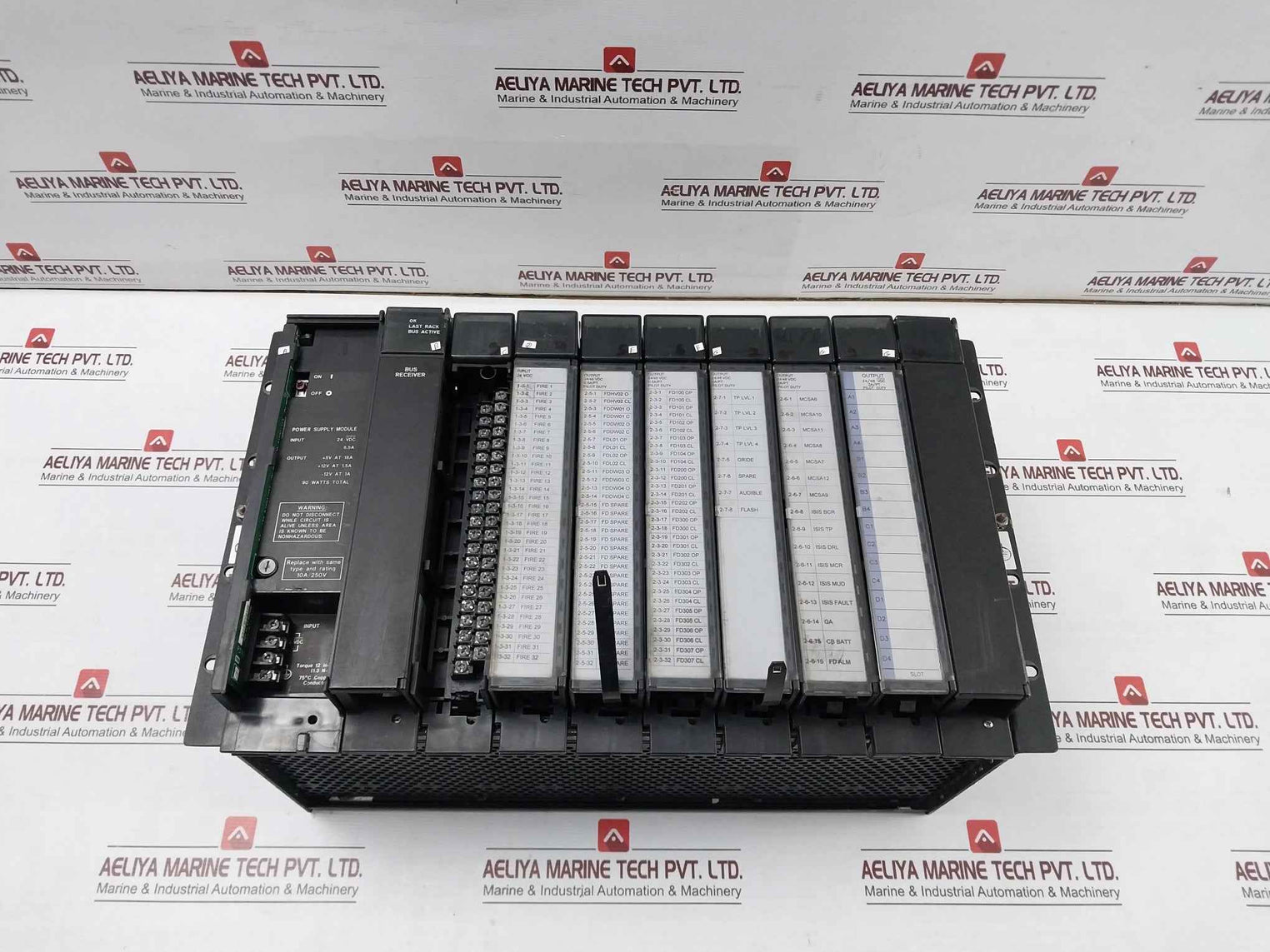 Ge Fanuc Ic697Pwr724F Power Supply Module Ic697Bem711 24 Vdc +5V At 18A 90 Watts