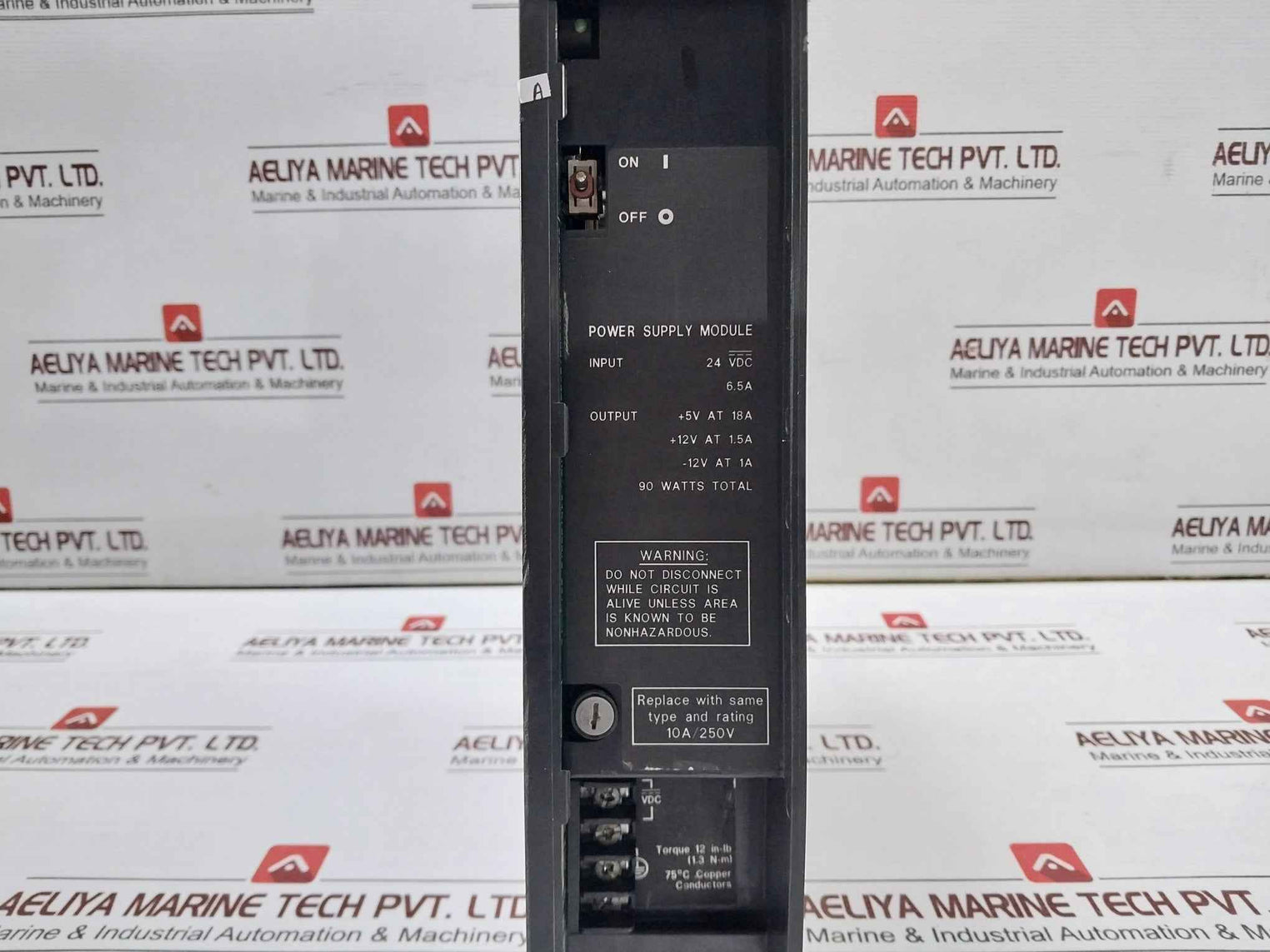 Ge Fanuc Ic697Pwr724F Power Supply Module Ic697Bem711 24 Vdc +5V At 18A 90 Watts