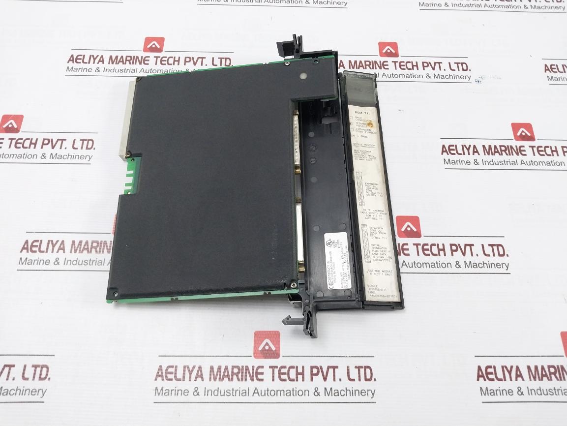 Ge Fanuc Ic697Pwr724F Power Supply Module Ic697Bem711 24 Vdc +5V At 18A 90 Watts