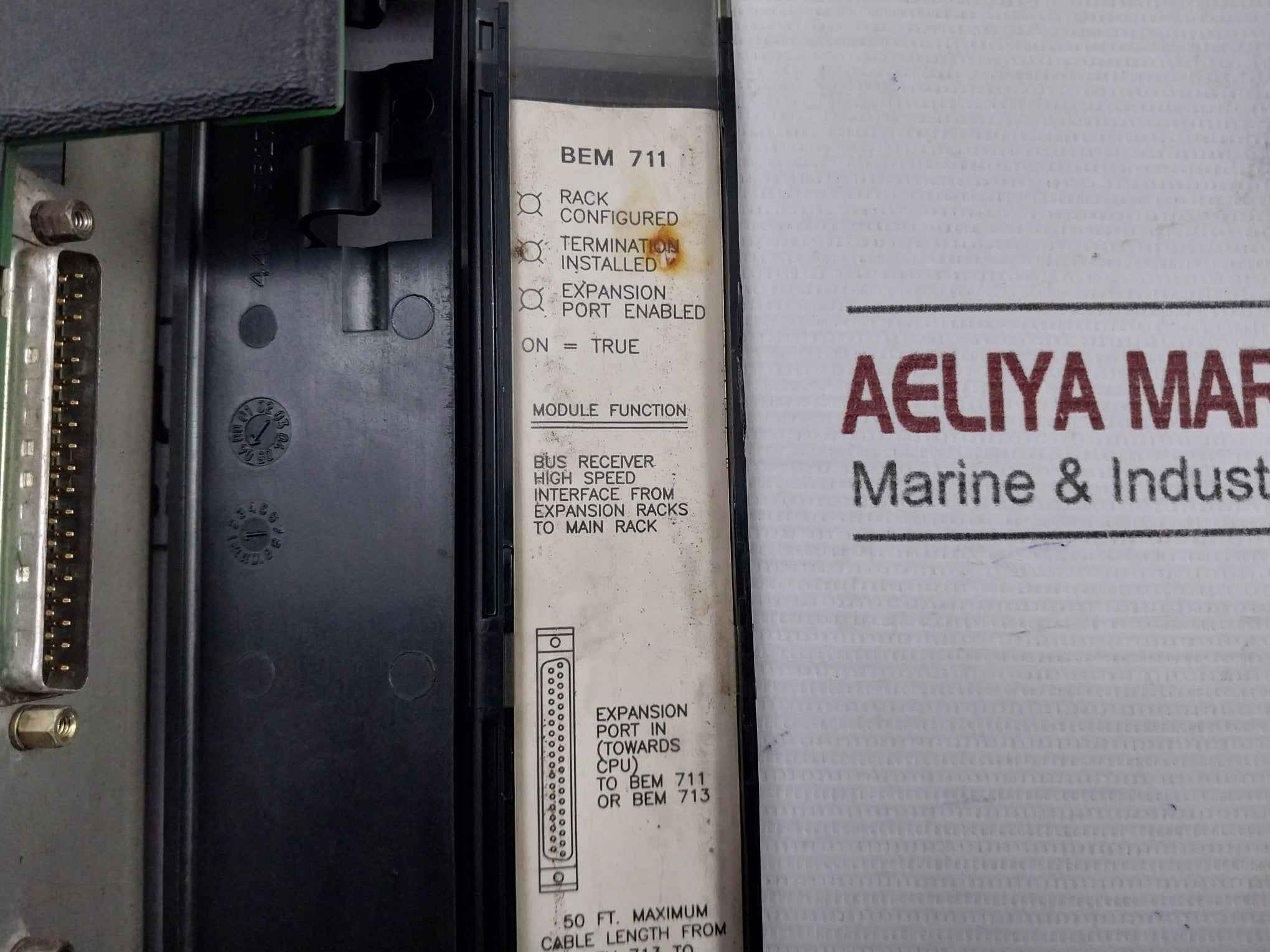 Ge Fanuc Ic697Pwr724F Power Supply Module Ic697Bem711 24 Vdc +5V At 18A 90 Watts