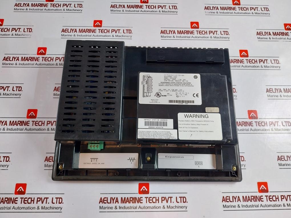 Ge Fanuc Ic754vsi12ctd-hh Operator Interface Quickpanel Es1221r
