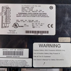 Ge Fanuc Ic754vsi12ctd-hh Operator Interface Quickpanel Es1221r