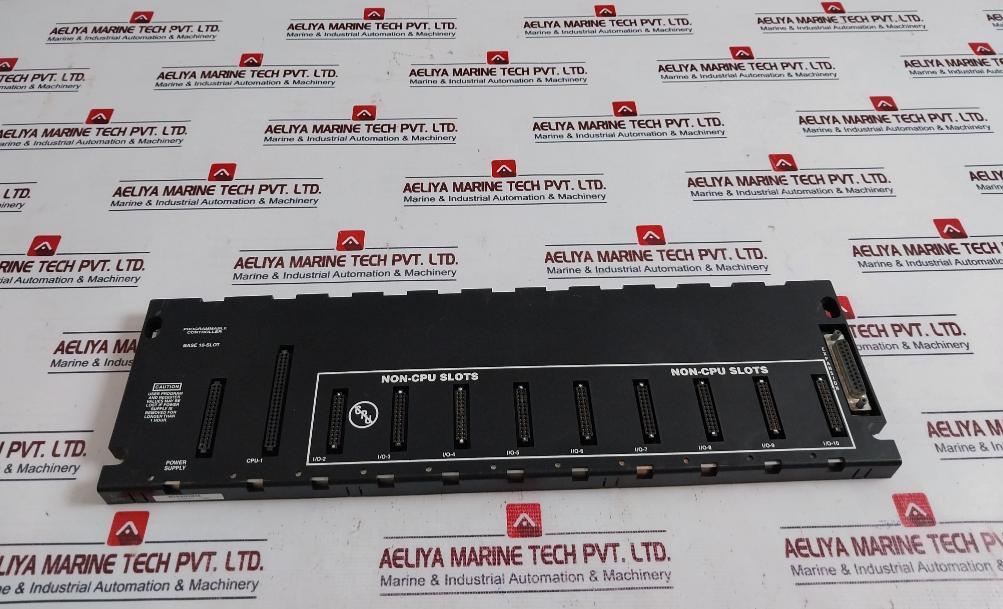 Ge Fanuc L705141 10-slot Programmable Controller Base