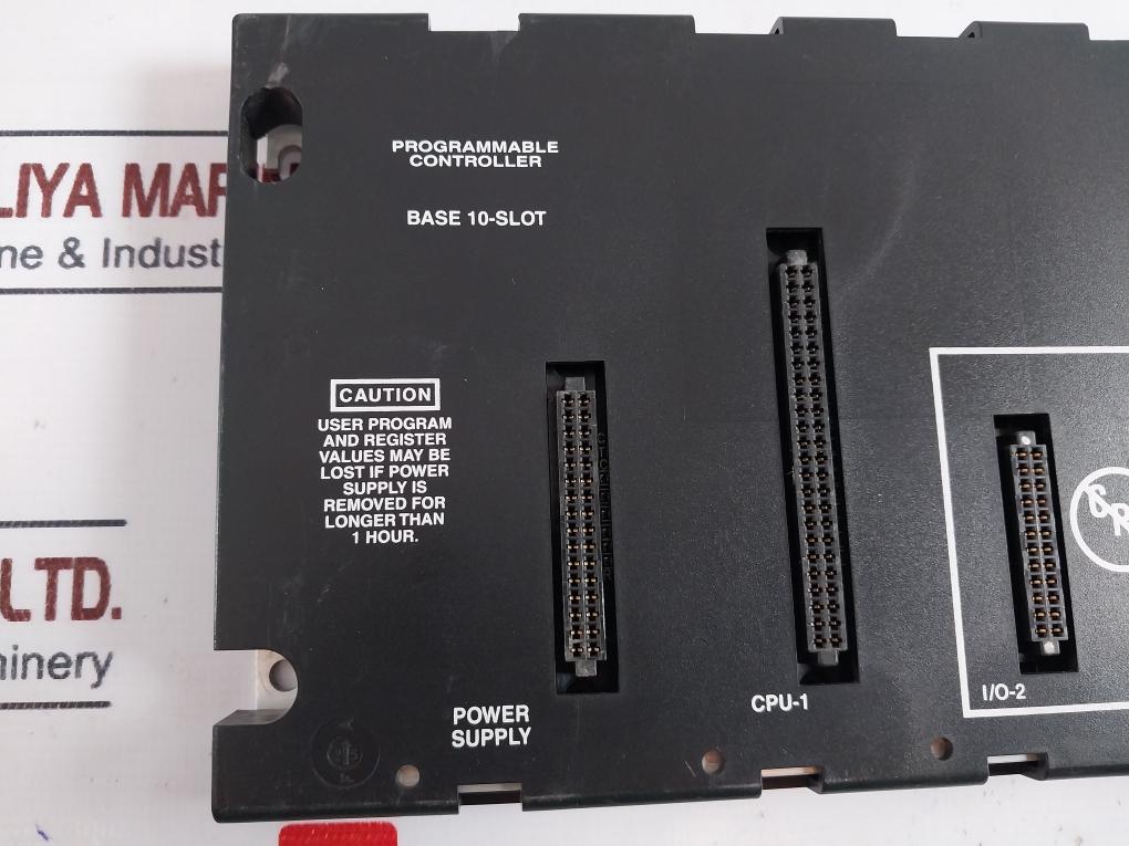 Ge Fanuc L705141 10-slot Programmable Controller Base