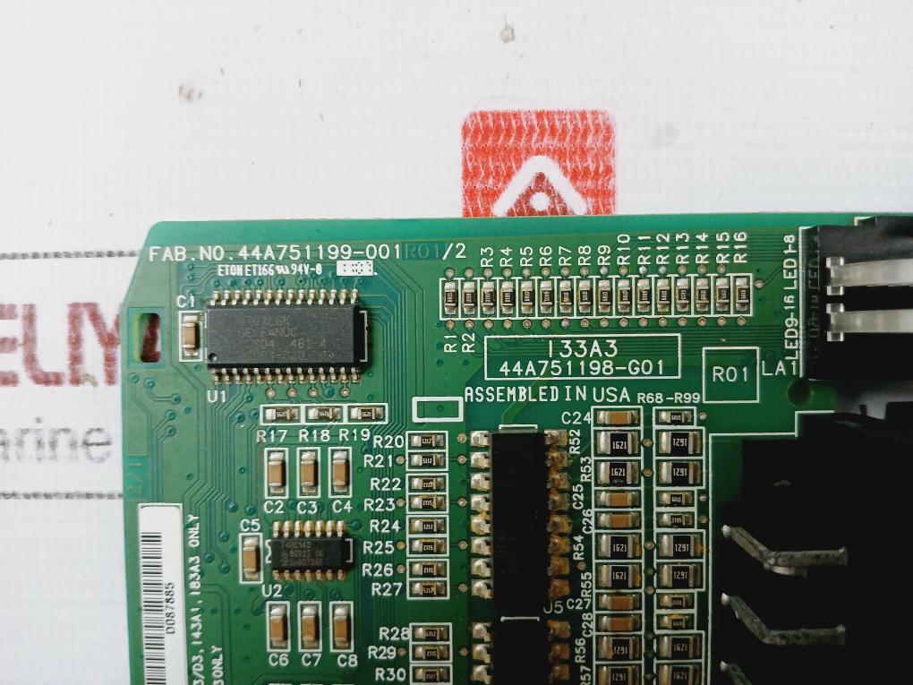 Ge Fanuc Mdl645/44A751198-g01 Plc Input Module, I33A3