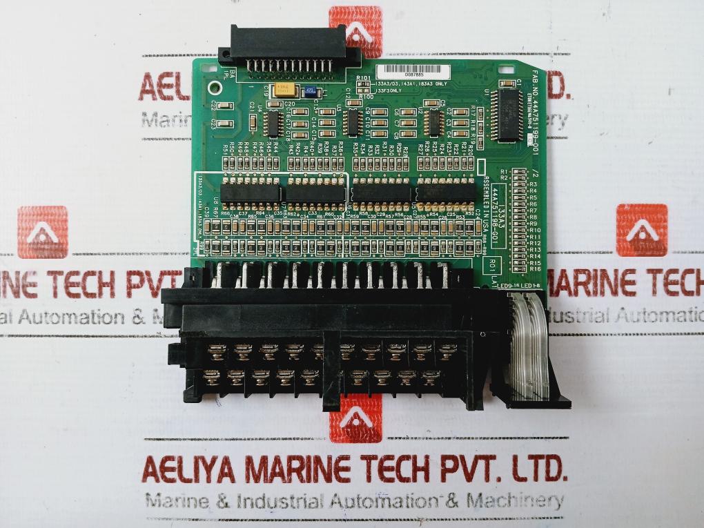 Ge Fanuc Mdl645/44A751198-g01 Plc Input Module, I33A3