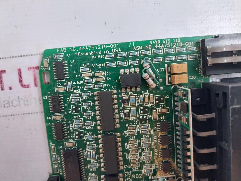 Ge Fanuc Mdl646 Plc Input Module, 44a751219-001r01/1, 44a751218-g01