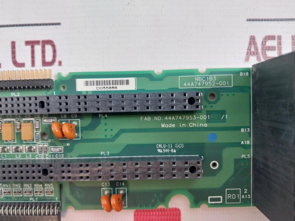 Ge Fanuc Nbc1B3 Plc Terminal Card 94V-0 44A747952-g01
