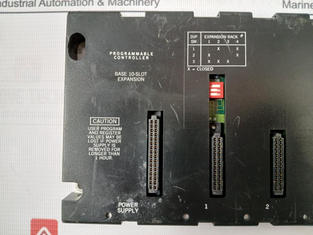 Ge Fanuc Programmable Controller, Base 10-slot Expansion E157515