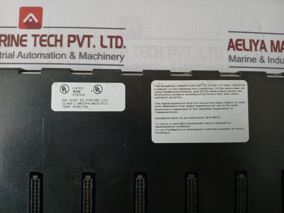 Ge Fanuc Programmable Controller, Base 10-slot Expansion E157515