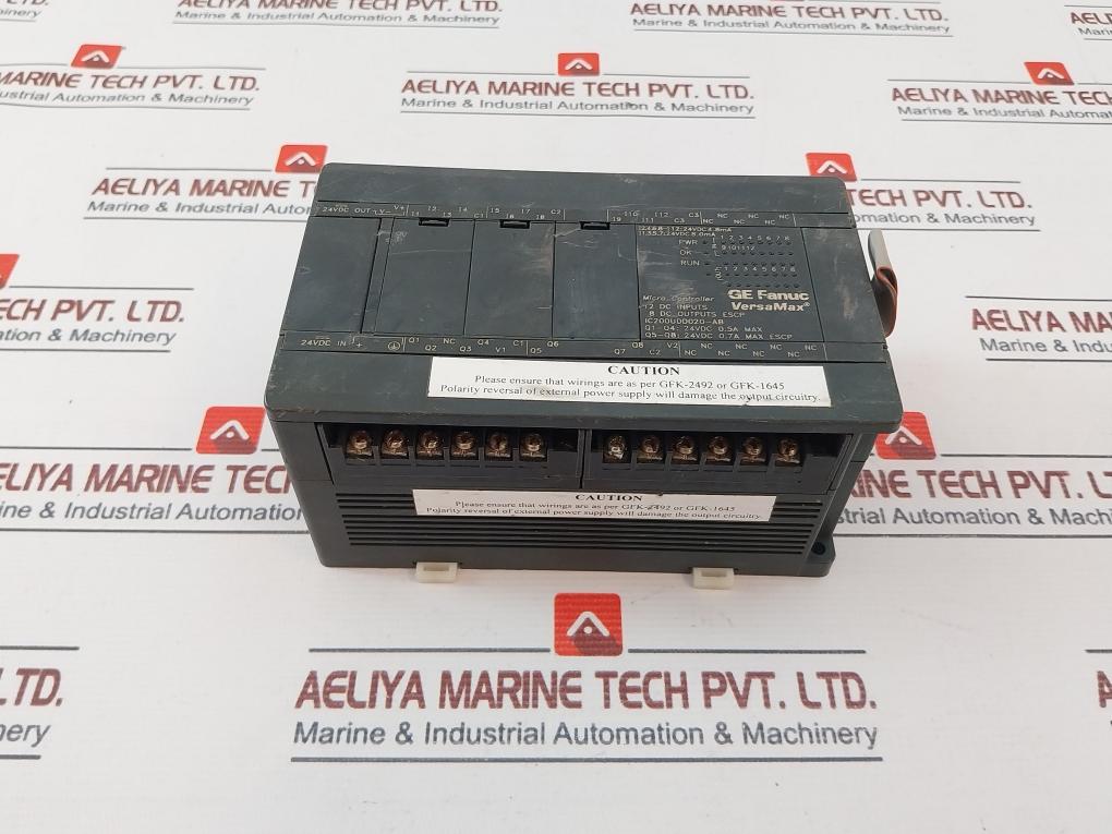 Ge Fanuc Versamax Ic200Udd020-ab Micro Controller 24Vdc