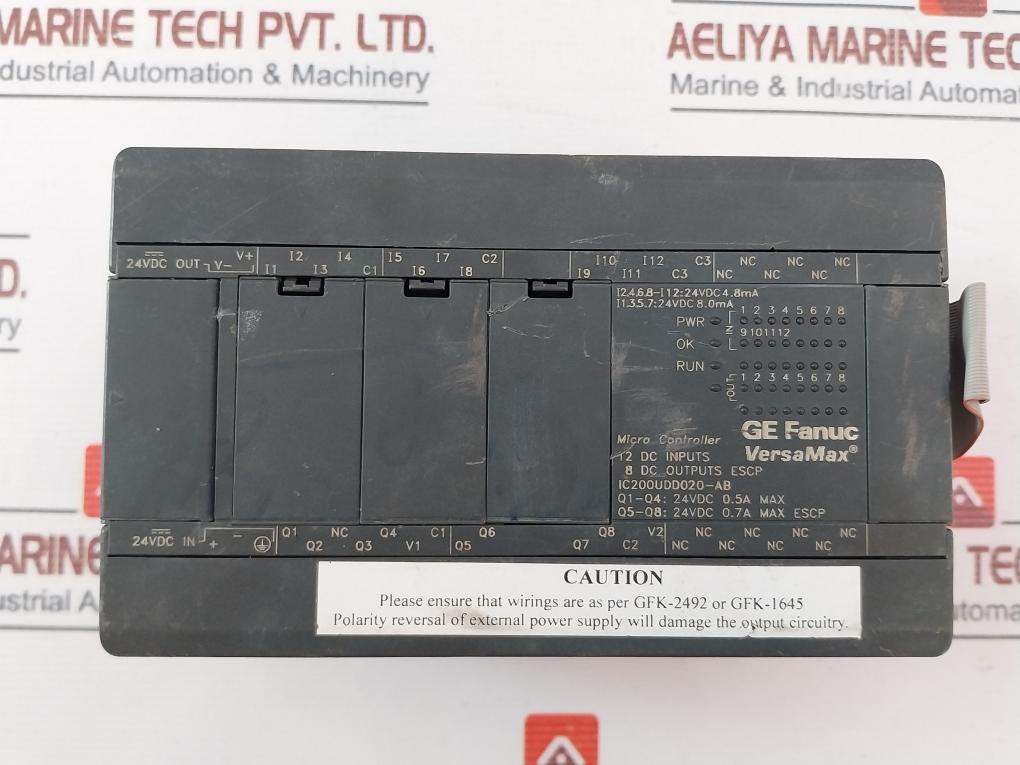 Ge Fanuc Versamax Ic200Udd020-ab Micro Controller 24Vdc