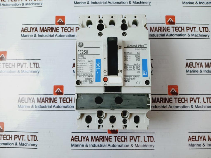 Ge Fe250 Record Plus Circuit Breaker Fen306F250Kf