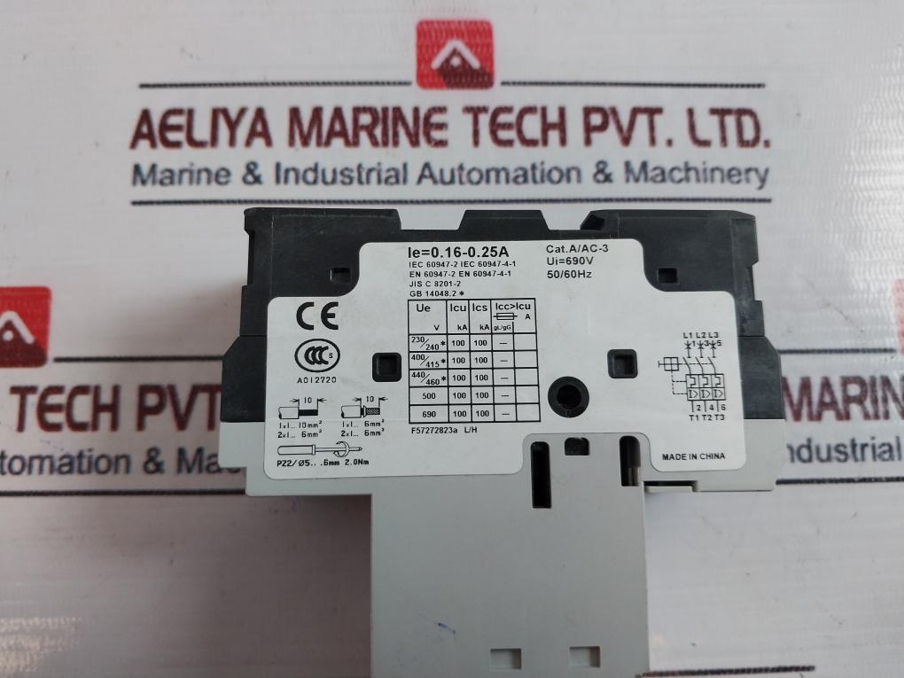 GE GPS1BHAB Manual Motor Starter 104w5352p001