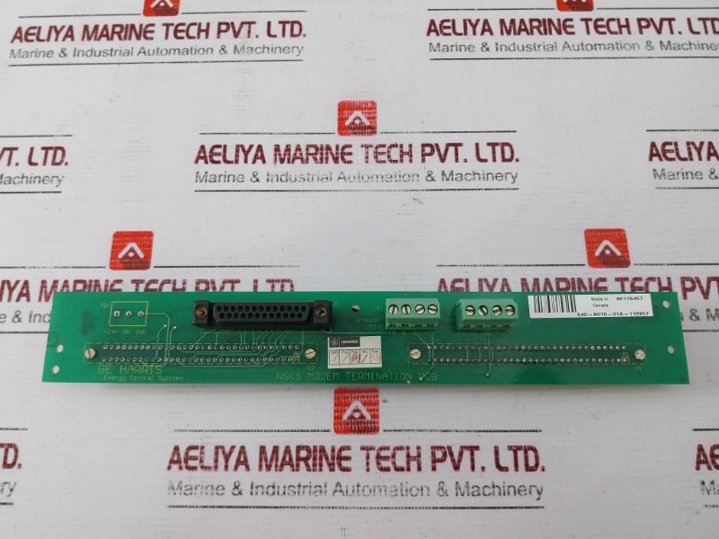 Ge Harris 820-a008 Nsk5 Modem Termination Pc Board Sf175457 Rev 3