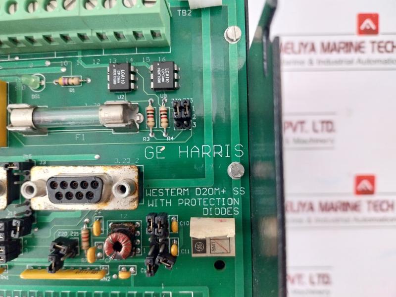 Ge Harris D20 Mx Chassis Wesdac D20Me Ii Substation Automation Controller