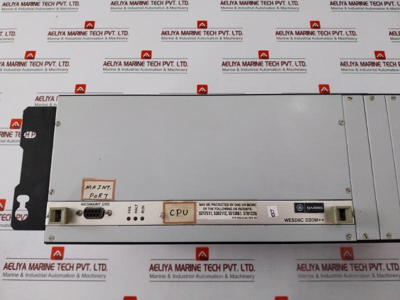 Ge Harris D20 Mx Chassis Wesdac D20me Ii Substation Automation Controller