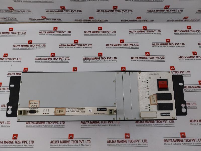 Ge Harris D20 Mx Chassis Wesdac D20me Ii Substation Automation Controller