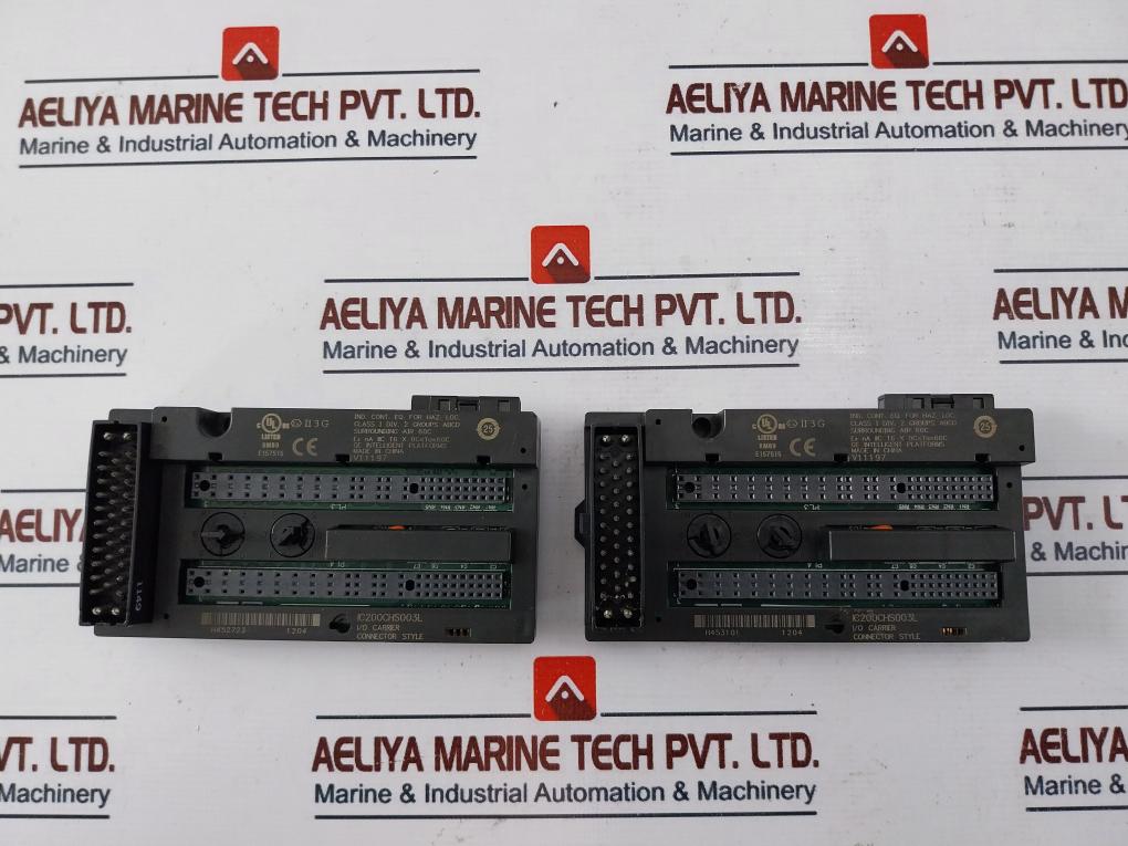 Ge Ic200Chs003L Connector Style I/O Carrier