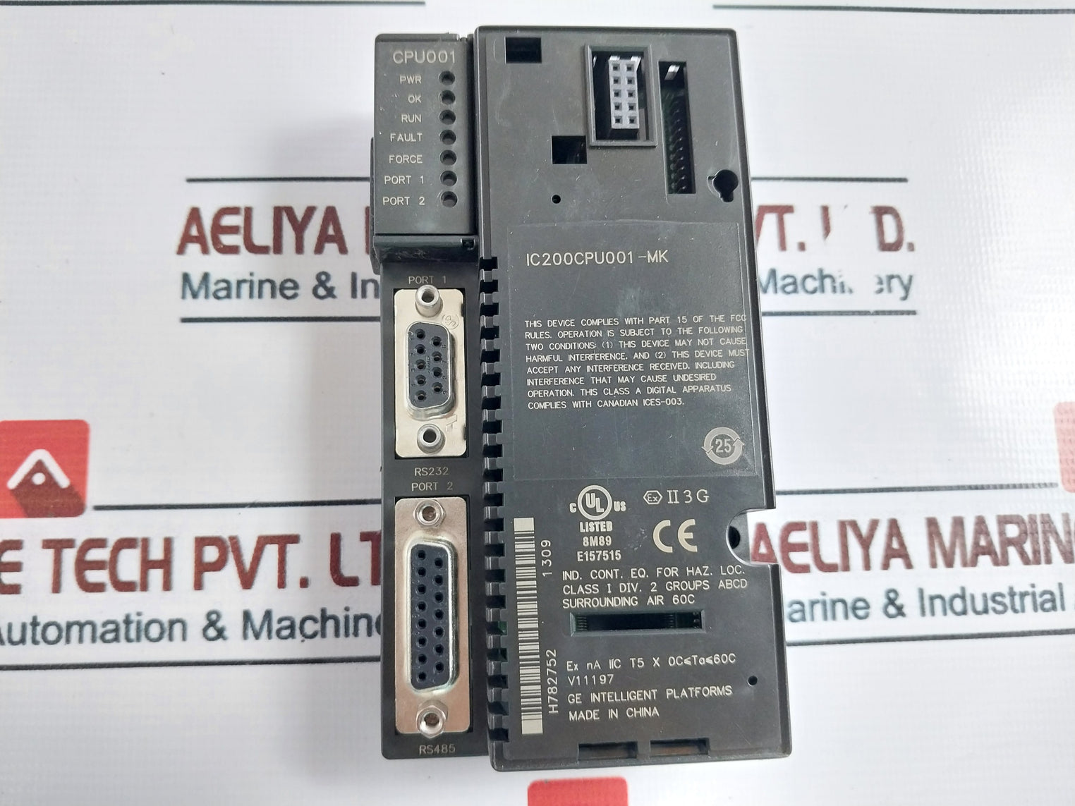 Ge Ic200Cpu001-mk Cpu Module E157515