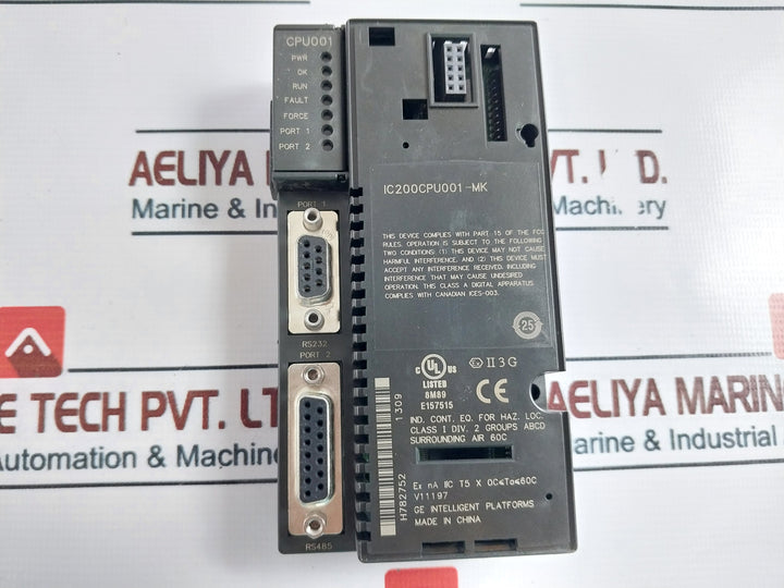 Ge Ic200Cpu001-mk Cpu Module E157515