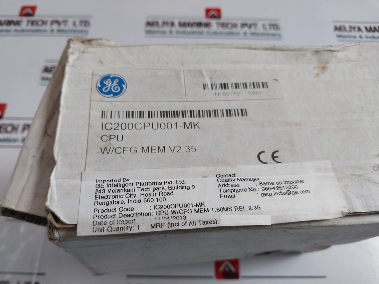Ge Ic200Cpu001-mk Cpu Module E157515
