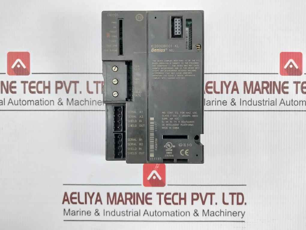 Ge Ic200gbi001-kl Genius Network Interface Unit