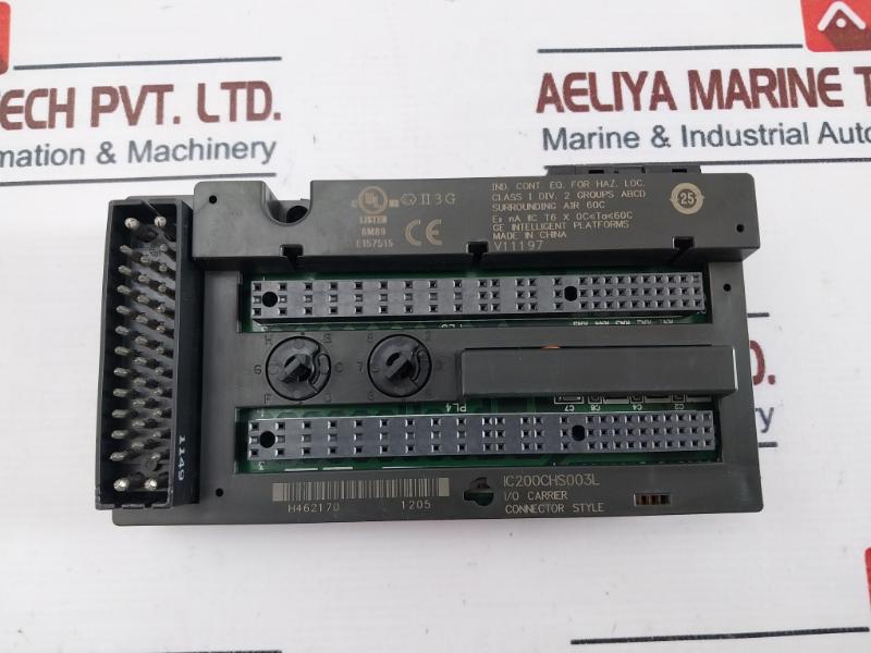 Ge Ic200chs003l I/o Local Communication Carrier